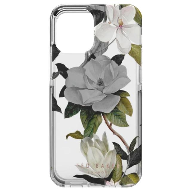 Ted Baker - Iphone 14 Pro Max - Anti-Shock Floral Case Opal