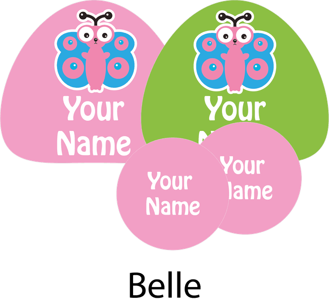 Ladybug - Shoe Labels Belle - Pack of 16