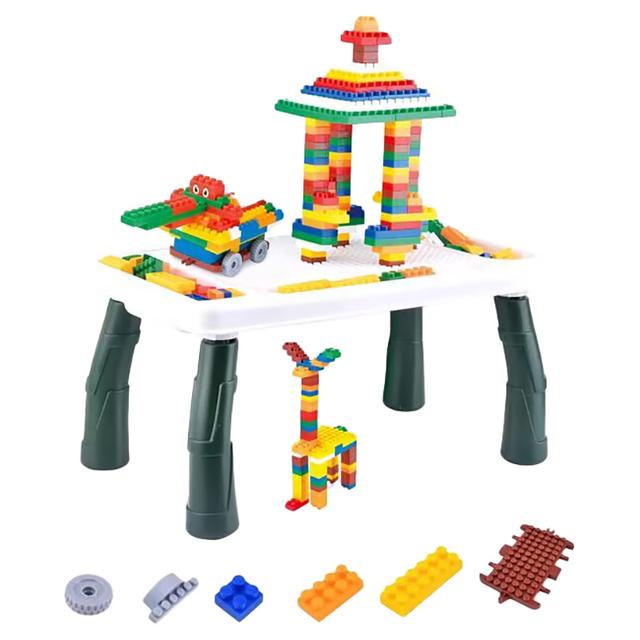 Little Learners - Puzzle Building Block Table - 188pcs (Exclusive)