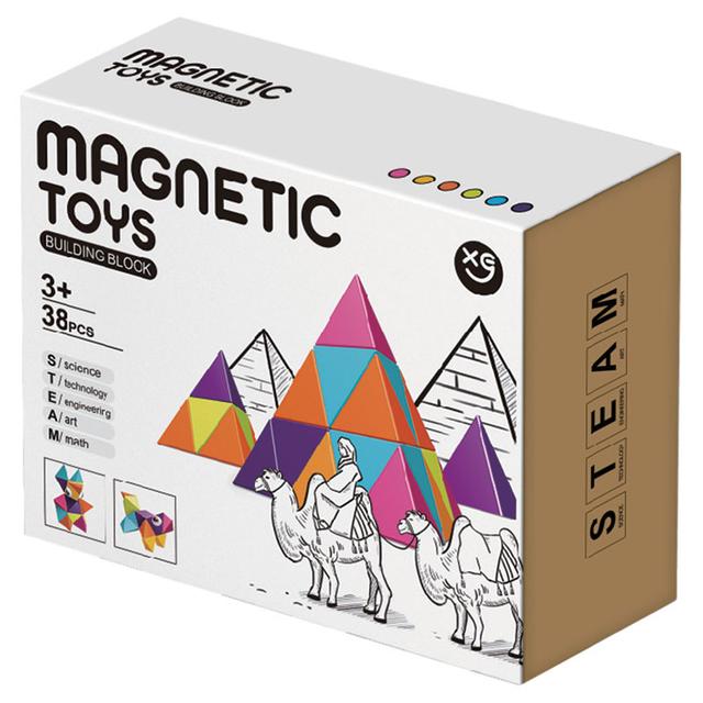 Little Learners - Magnetic Building Blocks - 38pcs (Exclusive)