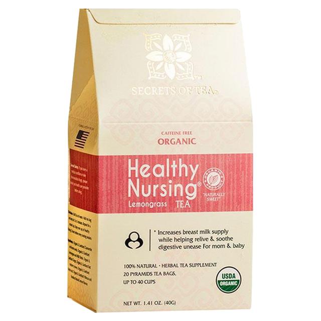 Secrets Of Tea - Healthy Nursing Lactation Tea - Lemongrass - 40G