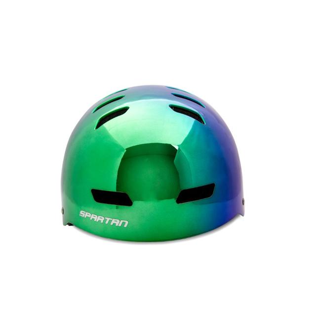 Spartan - Mirage Kids Helmet - Rainbow Chrome