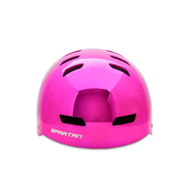 Spartan - Mirage Kids Helmet - Pink Purple Duo Chrome