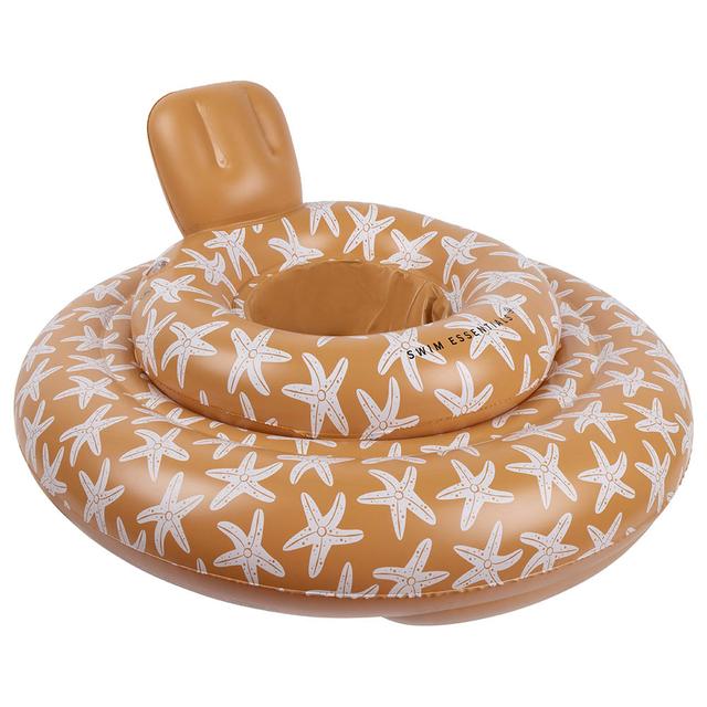 Swim Essentials - Sea Star Printed Baby Swimseat 0-1Y - Caramel