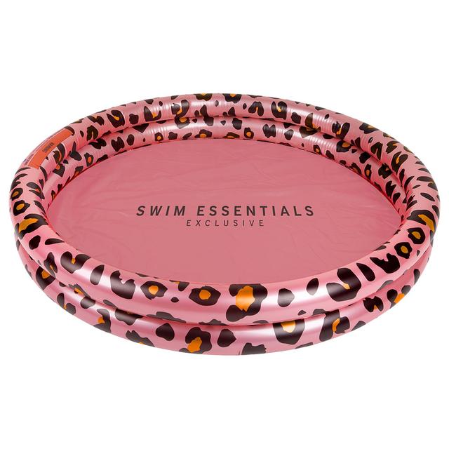 Swim Essentials - Leopard Printed Children's Pool - 100cm - Rose Gold