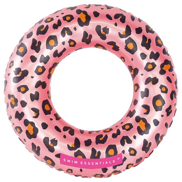 Swim Essentials - Leopard Printed Swimring - Rose Gold