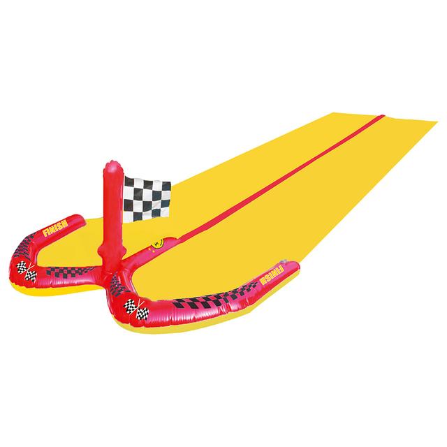 Swim Essentials - Double Waterslide Racing Sprinkler