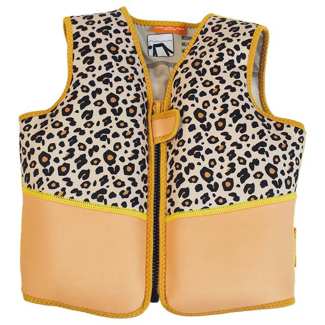 Swim Essentials - Leopard Swimming Vest - Beige