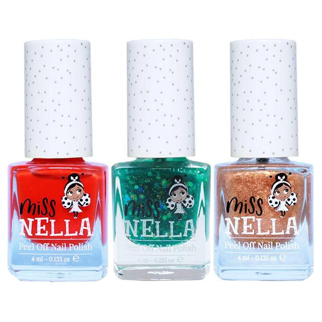 Miss Nella - Christmas Sparkle Nail Polish Pack of 3