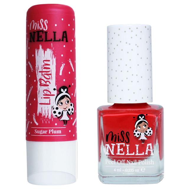 Miss Nella - Sugar Plum Lip Balm & Nail Polish