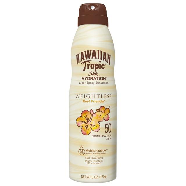 Hawaiian Tropic - SPF50 Silk Hydration Spray Sunscreen 170g