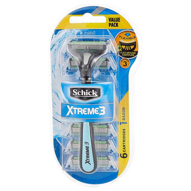 Schick - Xtreme3 Hybrid Razor Kit 6