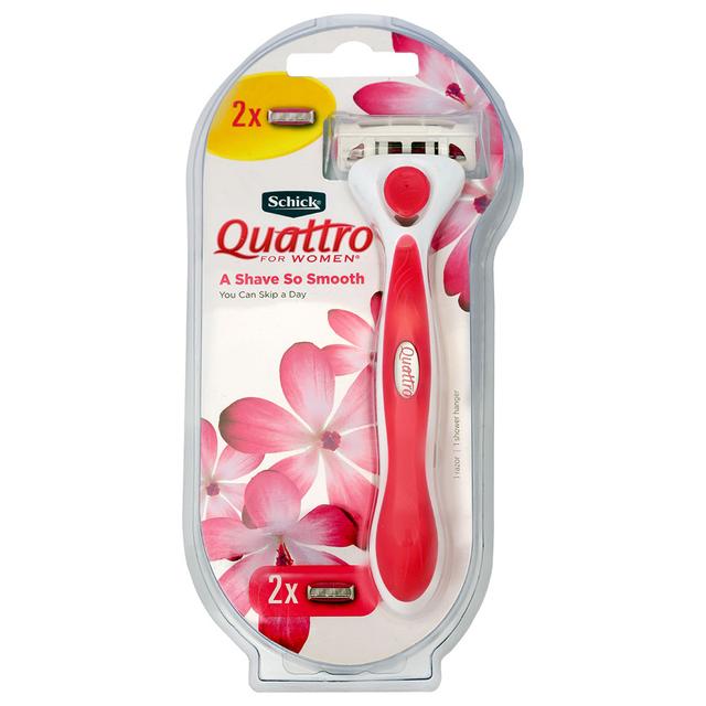 Schick Quattro for Women Kit x2