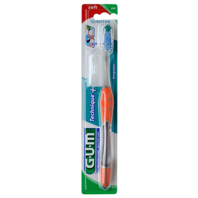 Gum - Technique Soft Full Toothbrush 1pc - Assorted