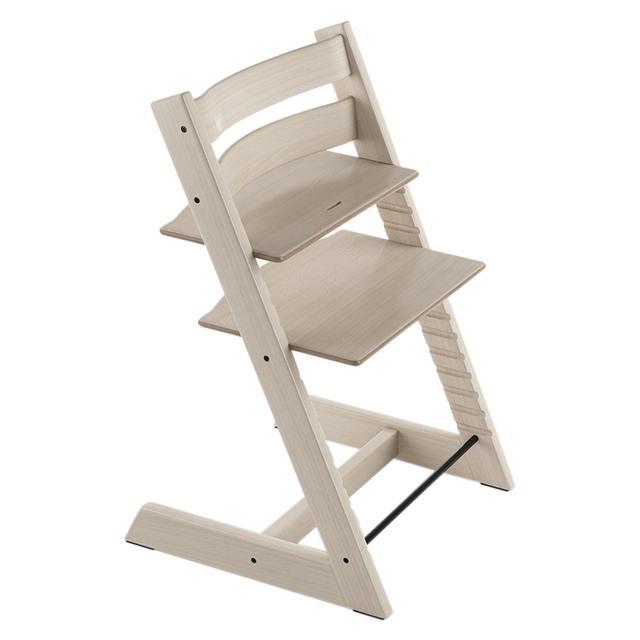 Stokke - Tripp Trapp Wooden Feeding Chair - Whitewash