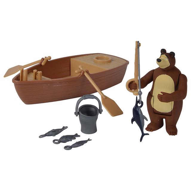 Simba - Masha Boat Playset - Brown