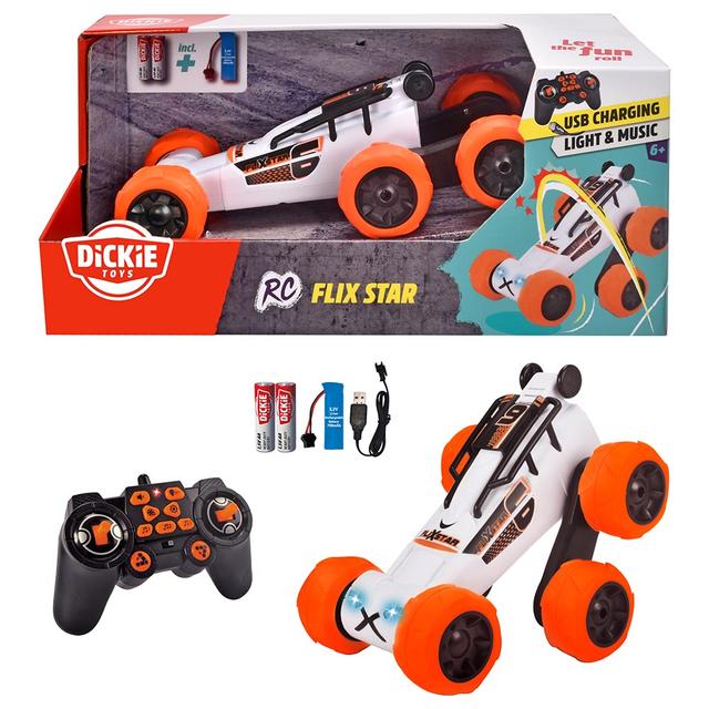 Dickie - Remote Control Flix Star Car