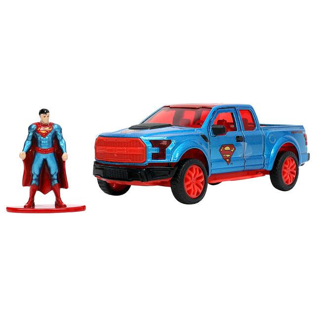 Jada - Superman 2018 Ford F 150 Raptor 1/32 - Blue