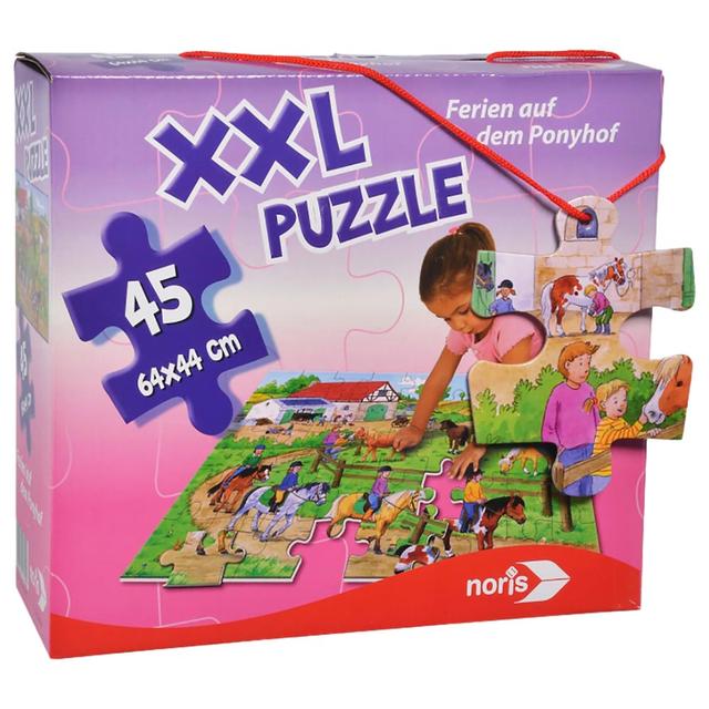 Noris - XXL Pony Farm Puzzle - 45pcs