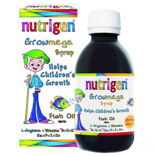 Nutrigen - Growmega Fish Oil Syrup 150ml