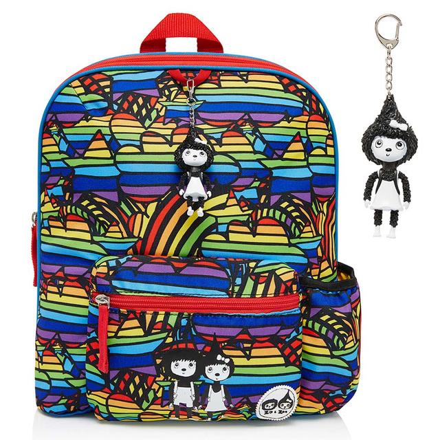 ZIP & ZOE - Midi Kid's Backpack - Rainbow Multi