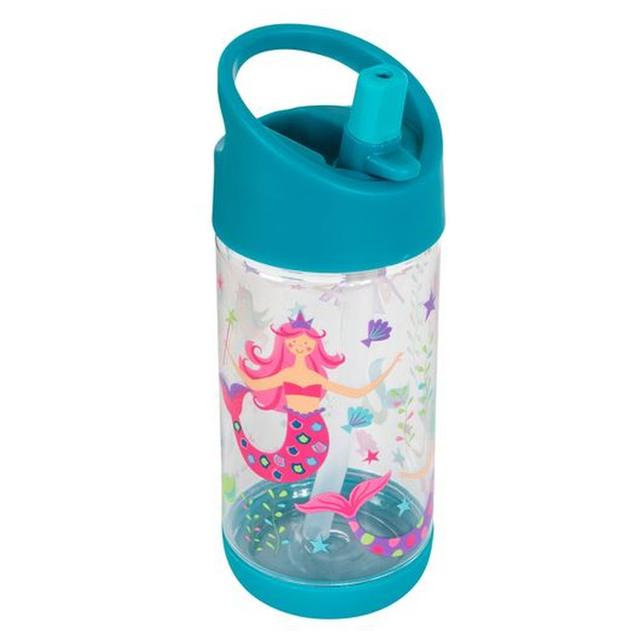 Stephen Joseph - Mermaid Flip Top Bottle 295ml - Blue