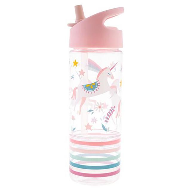 Stephen Joseph - Sip & Snack Bottle - 350ml - Pink