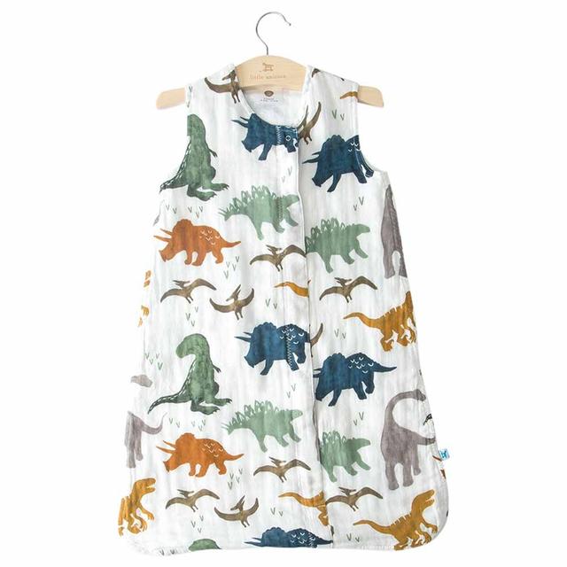 Little Unicorn - Cotton Muslin Sleep Bag Dino Friends