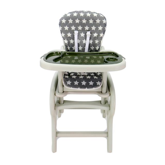 ASALVO - High Chair Convertible 2-in-1 - Stars Grey