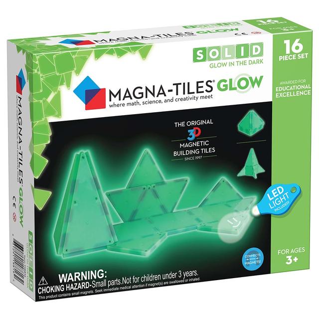 MAGNA-TILES - Glow 16-Piece Set