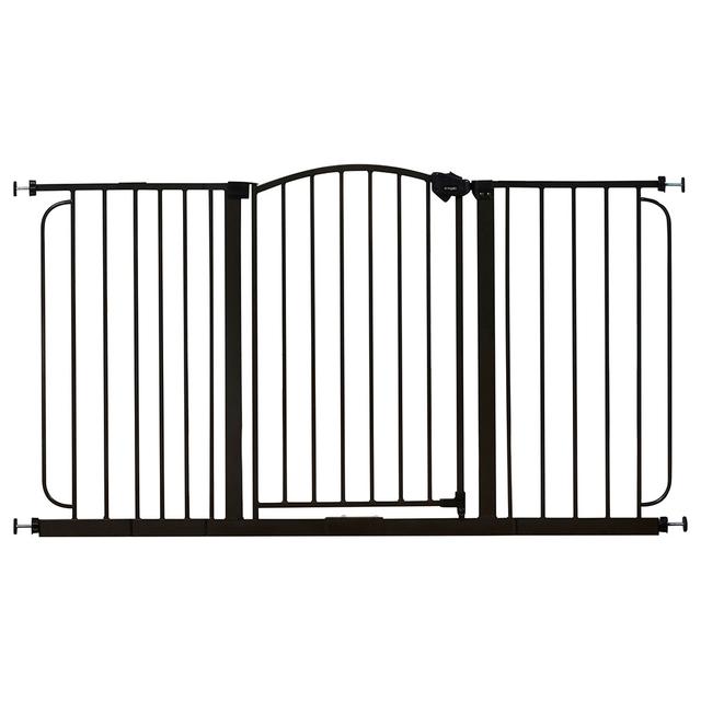 Regalo - Home Accents Super Wide Safety Gate - Black