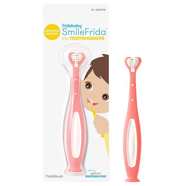 Frida Baby - SmileFrida ToothHugger Kids Toothbrush - Pink