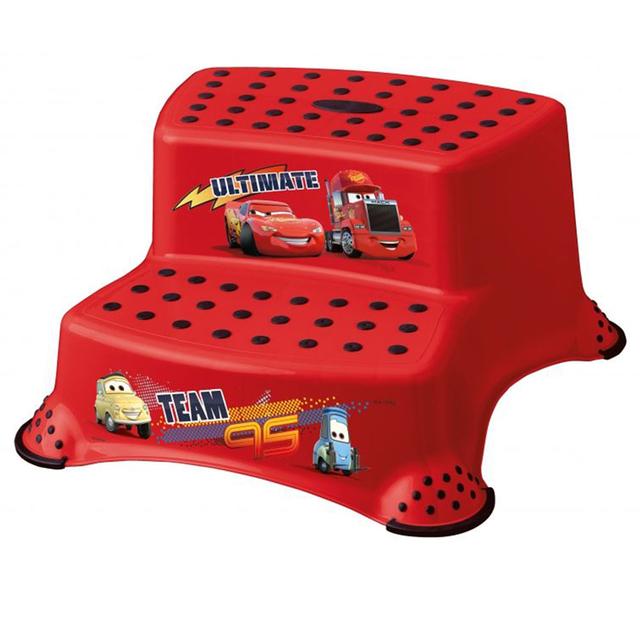 Keeeper - Double Step Stool Disney Car - Red