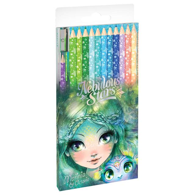 Nebulous Stars - Coloring Pencil 12-Pack - Marinia