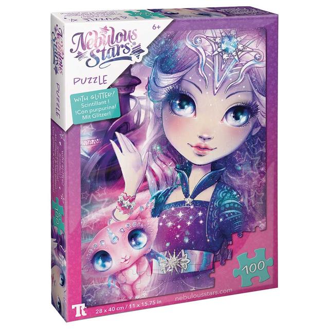 Nebulous Stars - Glitter Puzzles - Nebulia & Stella - 100 pcs