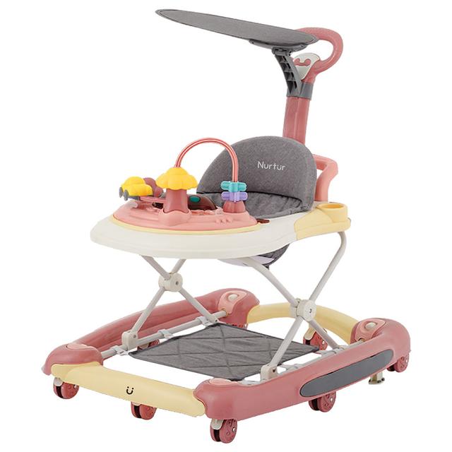 Nurtur - 2-In-1 Baby Walker - Pink/Yellow