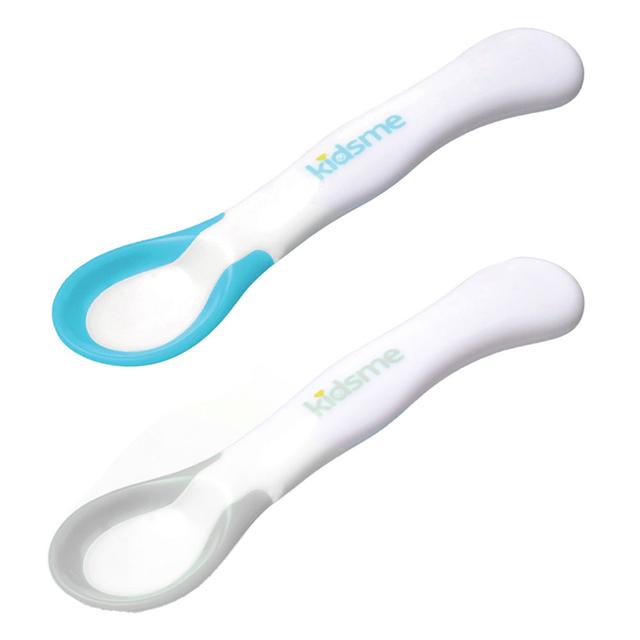 Kidsme - Ideal Temperature Feeding Spoons - 2pcs - Color May Vary