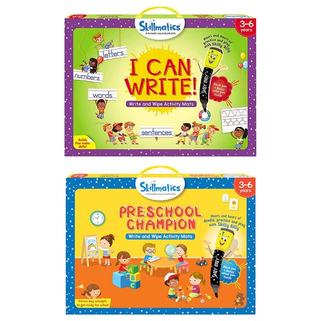 Skillmatics - Preschool Champion & I Can Write Bundle