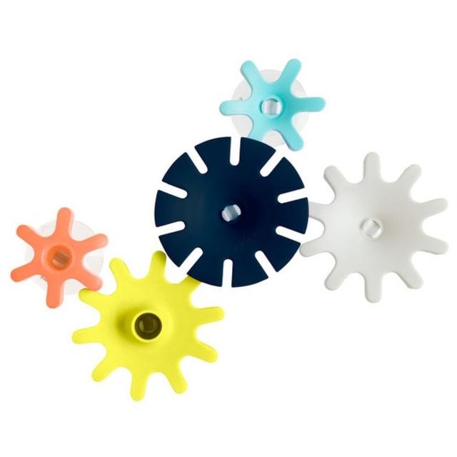 Boon - Cogs - Bath Toy - Navy/Yellow