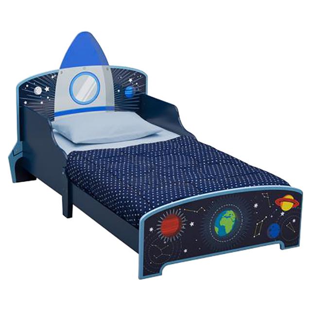 Delta Children Space Adventures Rocket Ship Wood Toddler Bed