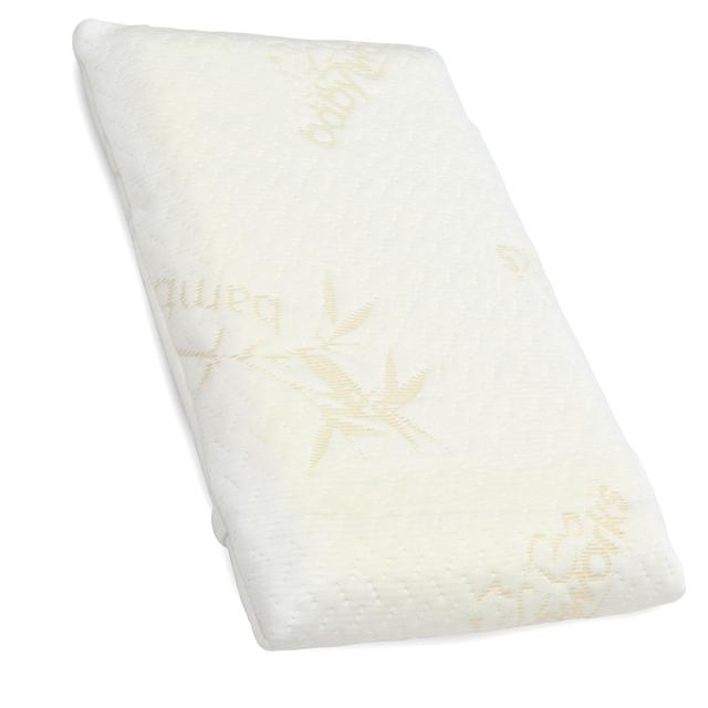 Babyworks - Toddler Pillow with Bamboo Pillow Case - White