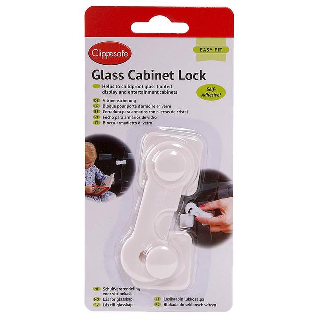 Clippasafe Glass Cabinet Lock