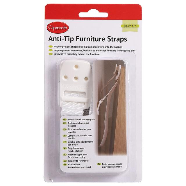 Clippasafe Anti-Tip Furniture Straps