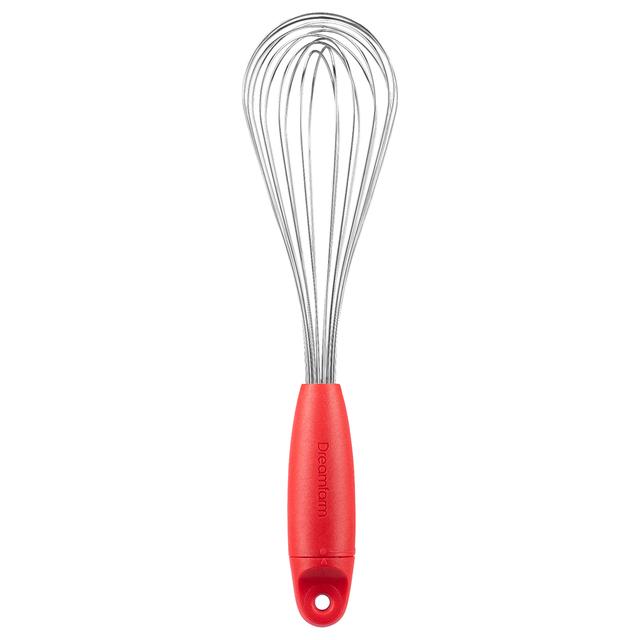 Dreamfarm - Flisk 3-in-1 Stainless Steel Whisk W/ Handle - Red