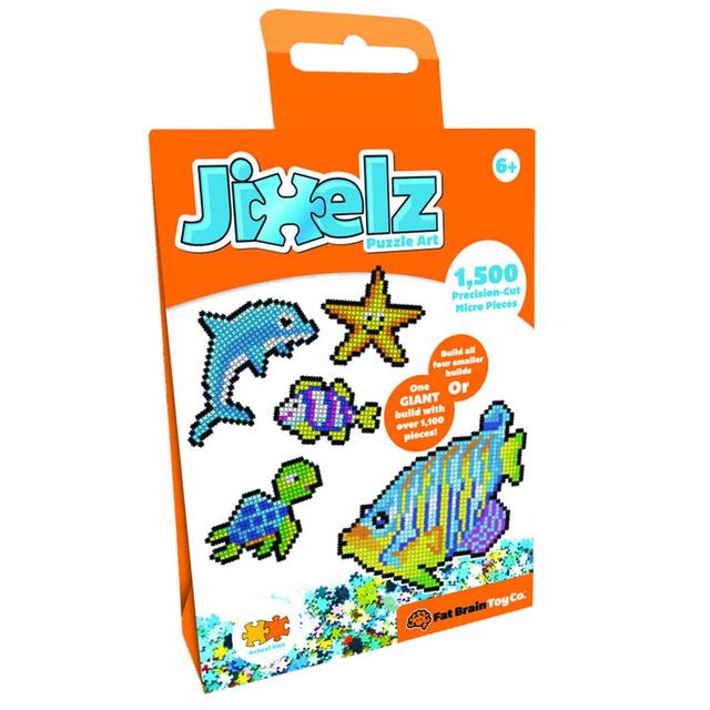 Fat Brain Toys - Jixelz Puzzle Art 1500pc-Set - Under The Sea