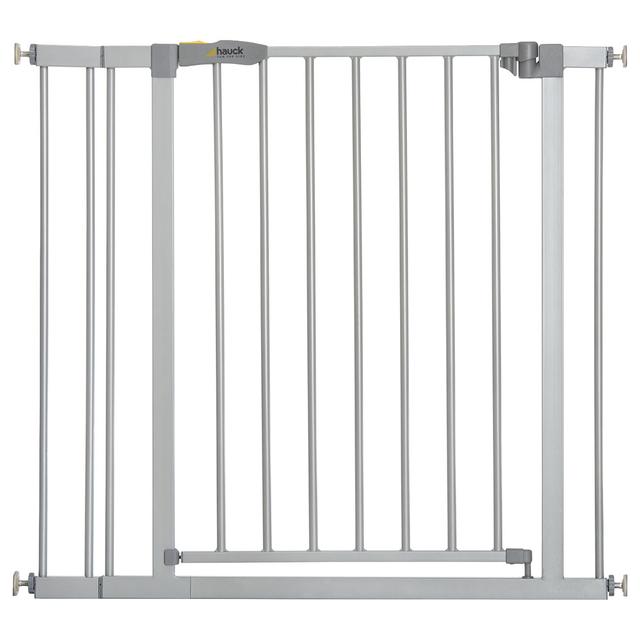 Hauck - Stop N Safe 2 Safety Gates W/ Extension 9cm - Silver