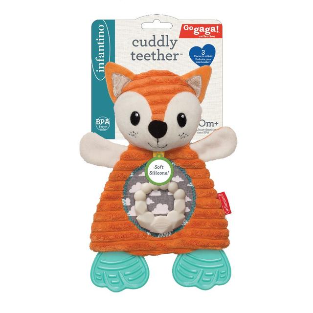 Infantino - Cuddly Teether Fox