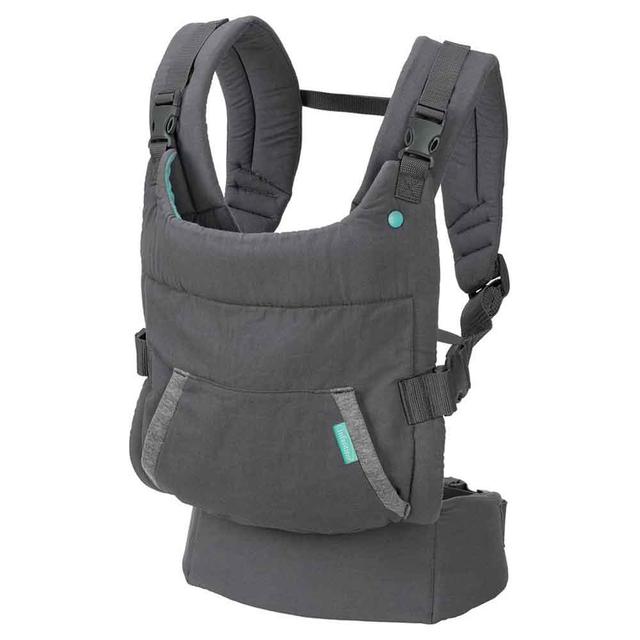 Infantino - Cuddle Up Ergonomic Carrier W/ Removable Hood - Grey