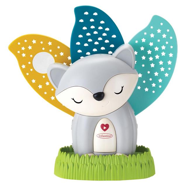 Infantino - 3-in-1 Musical Soother & Night Light Projector - Grey