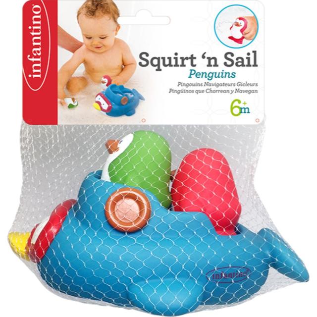 Infantino - Squirt 'N Sail Penguins